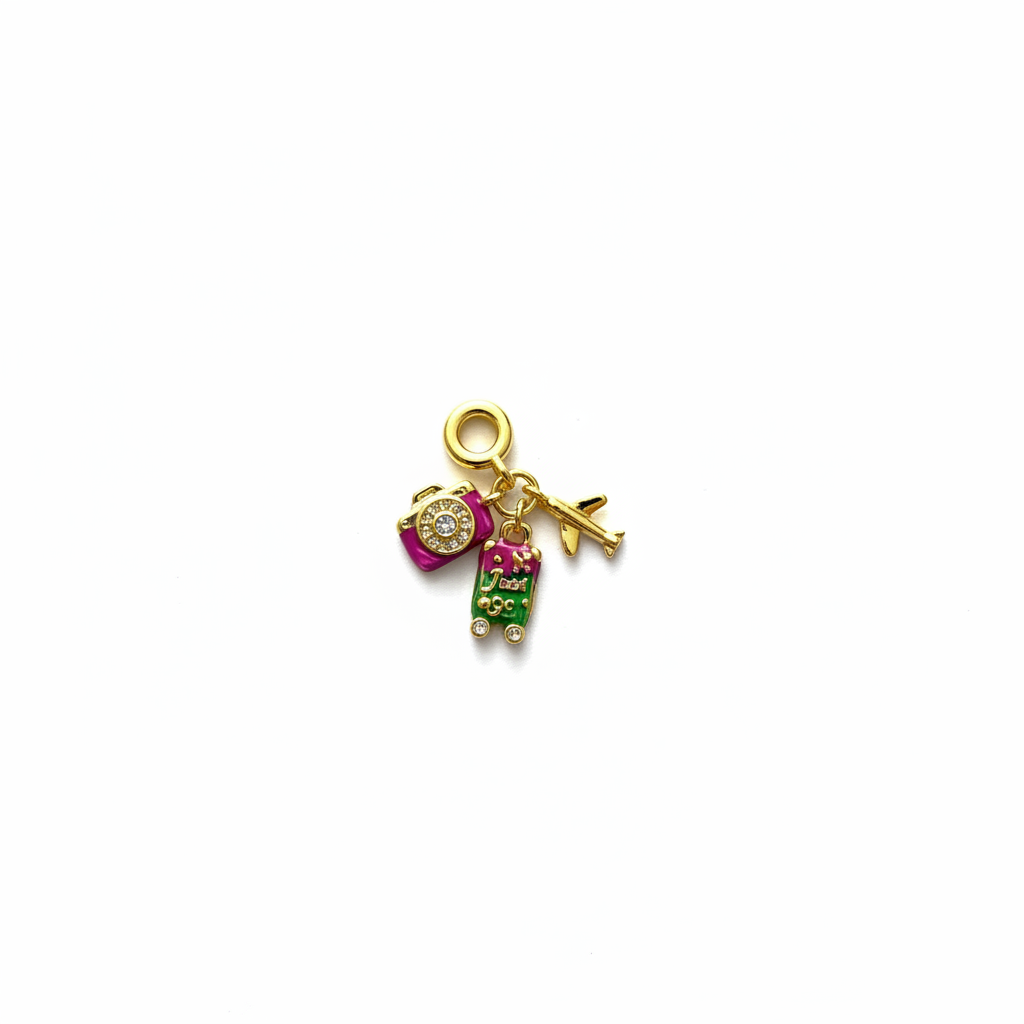 Seyahat Temalı Çoklu Charm