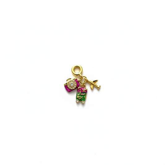 Seyahat Temalı Çoklu Charm