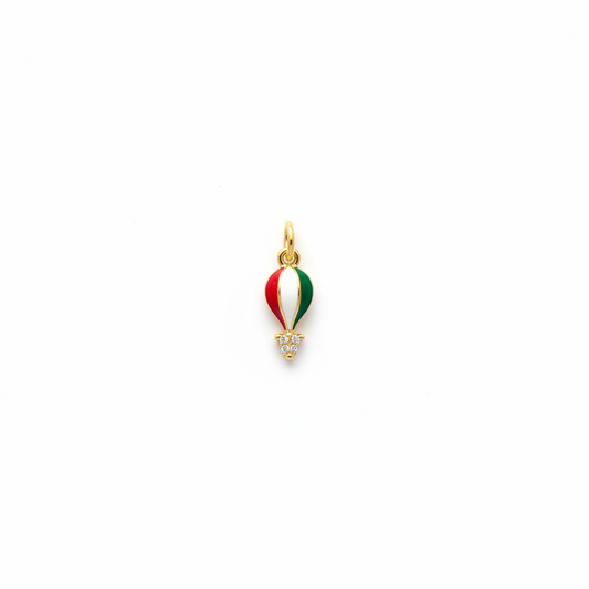Renkli Mineli Balon Figürlü Charm